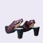 Two-Tone Pointed-Toe Slingback Heels - Image 2