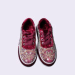Maroon Bridal Shoes