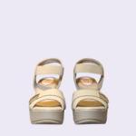 Cream Block Heel - Image 3