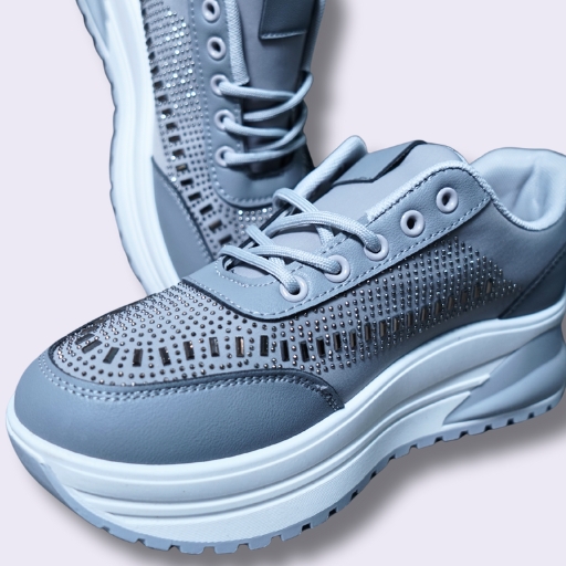 49 Grey platform sneakers - Image 4