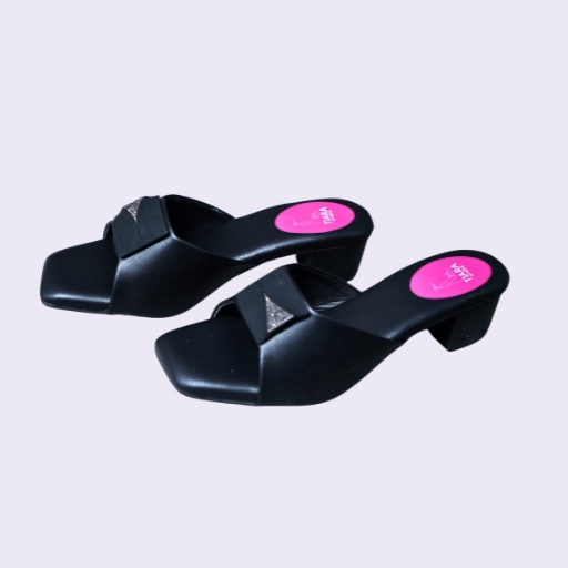 66 Black Dutch Heel - Image 2